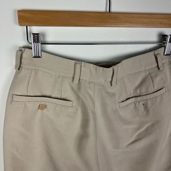 PGA Tour Collection Pleated Front Golf Shorts Khaki Men’s size 30 - Picture 7 of 13